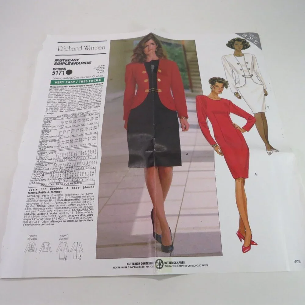 Butterick 5171 size